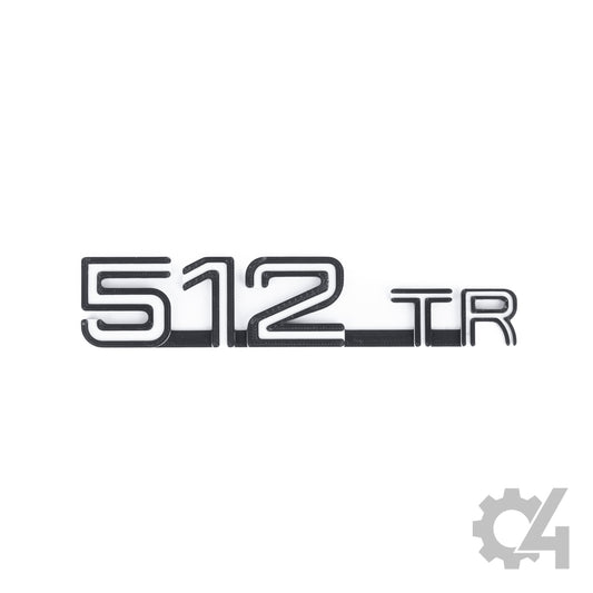 Ferrari 512TR Rear Hood Emblem 63017000 PETG