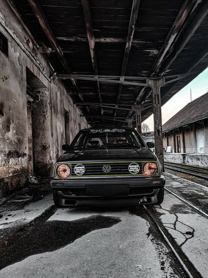2xHella Style pokrovi žarometov za VW GOLF 2 MK2 GTI GTD16V G60 Rallye